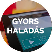 gyors haladás